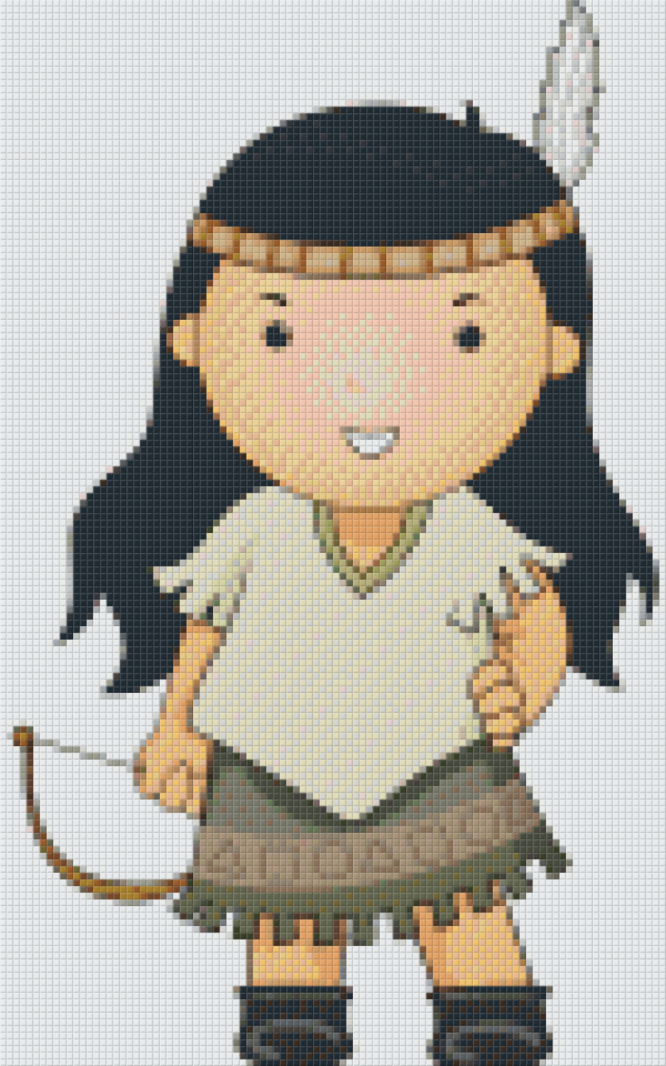 find-your-pixelhobby-klassik-vorlage-native-girl-supply_0.png